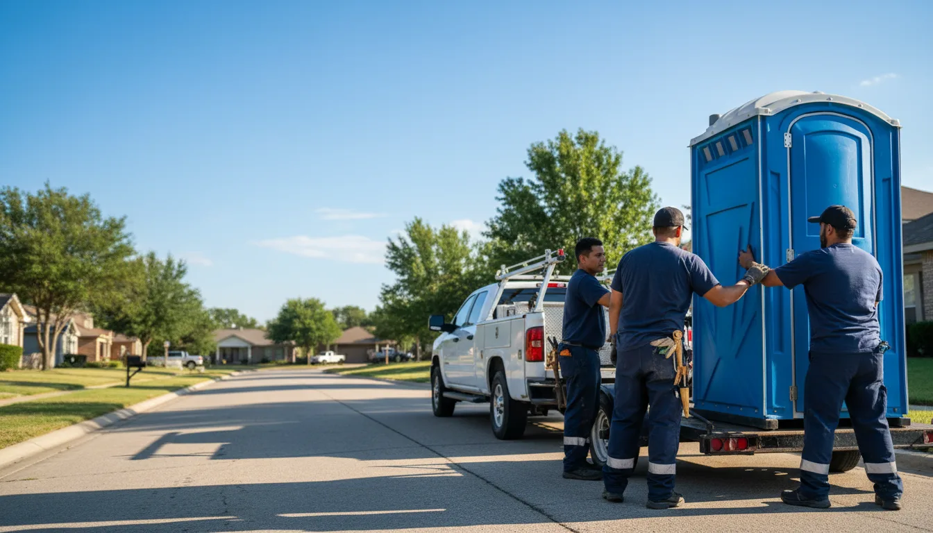 Portable Toilet Rental in Wheelock, TX near me